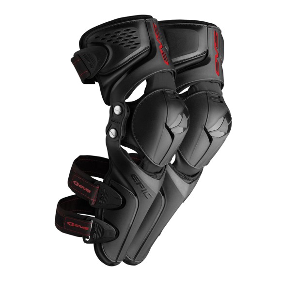 Защита колена EVS EPIC Black/Black, L/XL