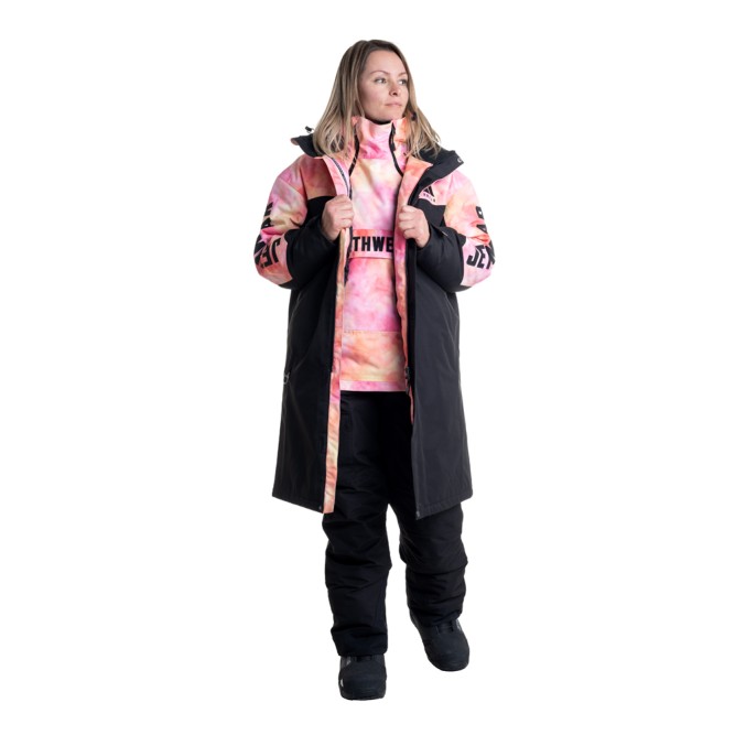 Пальто Jethwear Pit Coat с утеплителем Sun TieDye, S;M
