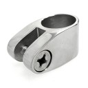 Кронштейн рамы тента 1-1/4" скользящий усиленный раскладной, нерж.сталь