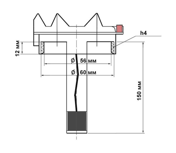 Крышка с датчиком уровня для топливных баков SE2010 Крышка с датчиком уровня для топливных баков SE2010