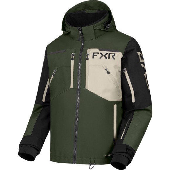 Куртка FXR Vertical MTX без утеплителя Army/Stone, XL