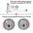 Датчик уровня топливный 20-60см
